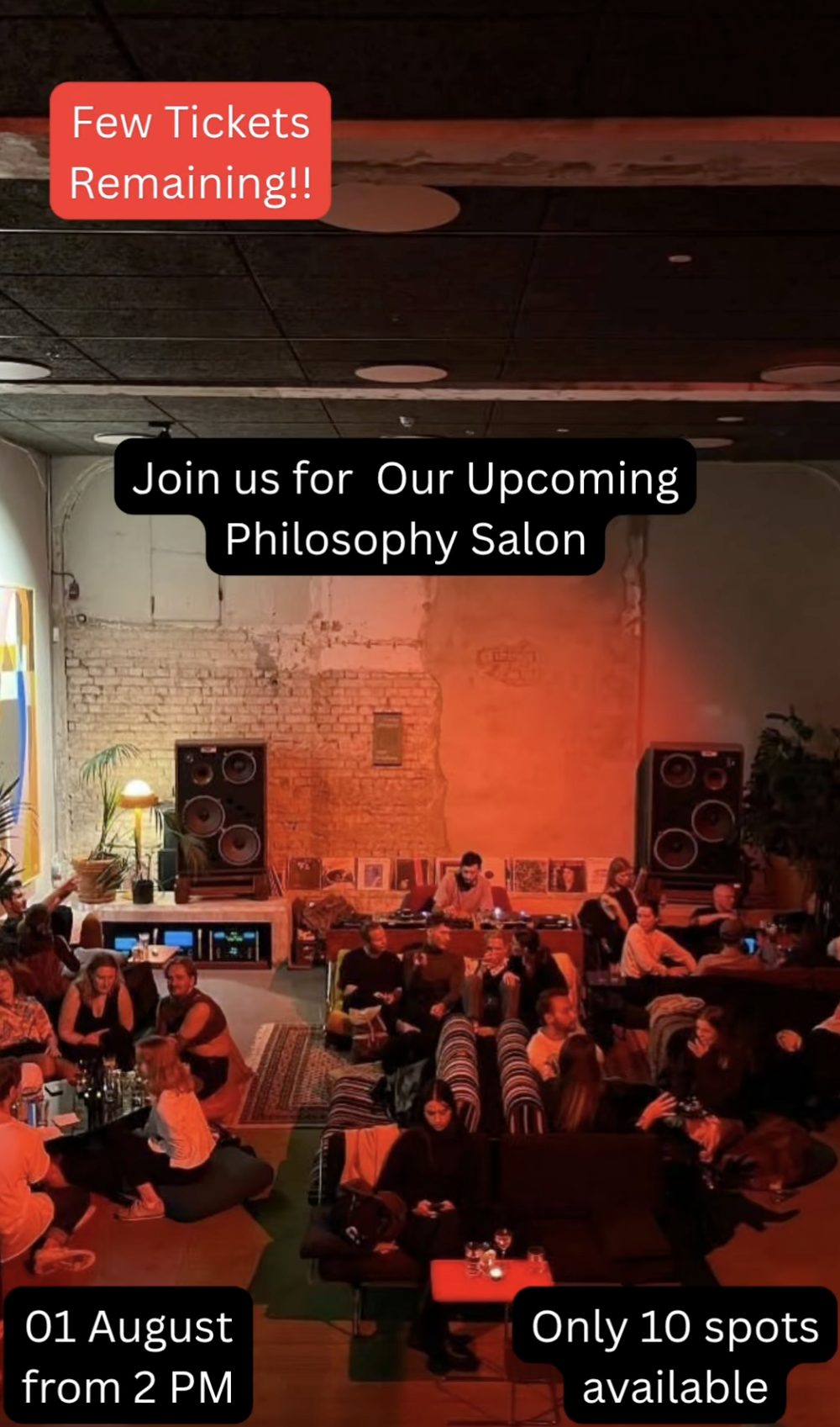 Philosophy Salon event poster